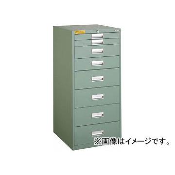 トラスコ中山/TRUSCO LVE型キャビネット 500×550×H1100 引出8段 LVE1105(2523744) JAN：4989999665925