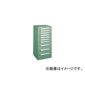 大阪製罐/OS ミゼットキャビネット 最大積載量200kg 引出し7×3段 M12