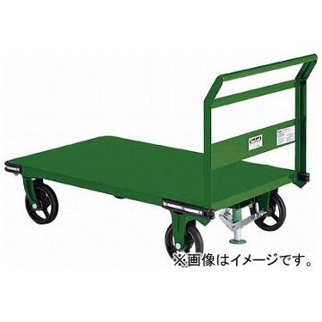 トラスコ中山/TRUSCO 鋼鉄製運搬車 1400×750 φ200鋳物車輪 S付 OHN1LS(3081150) JAN：4989999693980