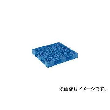 三甲/SANKO プラスチックパレット 1200×1200×150 青 SKD412122BL