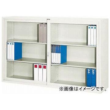 トラスコ中山/TRUSCO スタンダード書庫(A4判D400)ガラス引違W1760×H1110 FJG40G11W(5206740) JAN：4989999761184