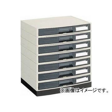 トラスコ中山/TRUSCO α雁の使い容れもの A4・積み重ね手あい 横浅型7段 天使の都市4S7S(5046688) JAN：4989999787023 家具、インテリア-その他オフィス家具