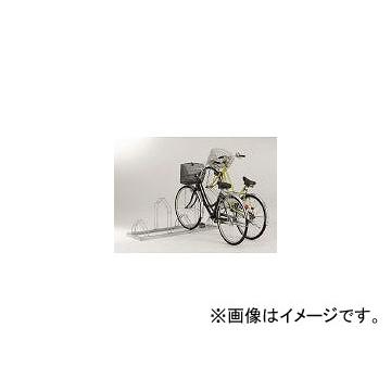 ダイケン/DAIKEN 平置き自転車ラック前輪差込式サイクルスタンド 4台収容ピッチ400 CSM4