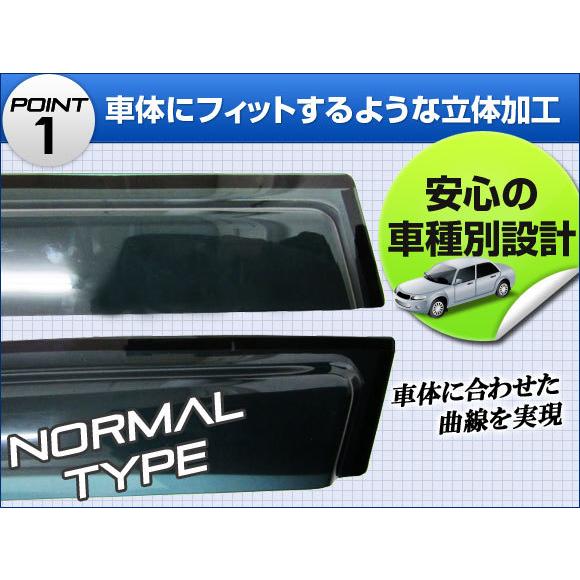 サイドバイザー トヨタ ヴァンガード ACA31W/33W/36W/38W 2AZFE型 2400cc 入数：1セット(4枚) AP-SVTH-T42｜apagency02｜02