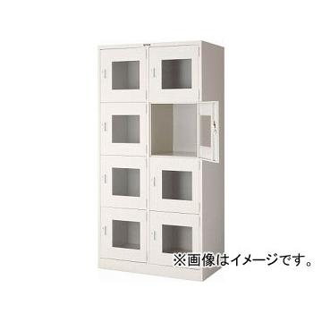 トラスコ中山/TRUSCO 多人数ロッカー8人用 窓付 WSV8MA(4541022)