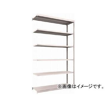 トラスコ中山/TRUSCO M1.5型軽中量棚 1460X445XH2400 6段 連結 NG M1.58546B NG(4500326)