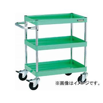 トラスコ中山/TRUSCO ファルコンワゴン900X600 ゴム車輪 W色 FAW793W(4369611) JAN：4989999219951