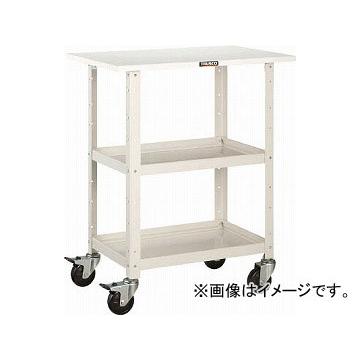 トラスコ中山/TRUSCO バーディワゴン 600X400 天板付 W色 BDW962TW