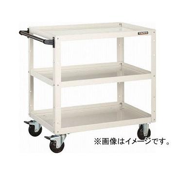 トラスコ中山/TRUSCO イーグルワゴン 750X500XH880 3段 W色 EGW973W(4502485)