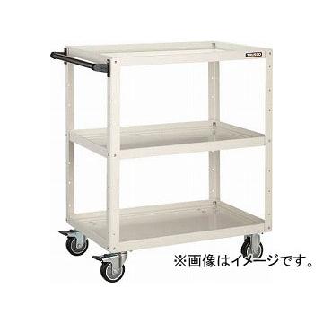 トラスコ中山/TRUSCO イーグルワゴン 600X400XH880 ウレタン車輪 W色 EGW963UW(4502213)
