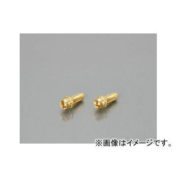 2輪 キタコ ビビッドボルト（24kコーティング） M6×P1.0×55mm/半ネジ（24k） 0901-060-00011 JAN：4990852081486｜apagency02