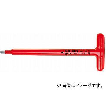 クニペックス/KNIPEX 絶縁T型六角棒レンチ 品番：9815-05 JAN：4003773020479