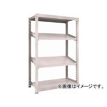 トラスコ中山 M3型中量棚 1200X571XH1800 4段 傾斜角度2段 M3-6464K2(4844220) 家具、インテリア-オフィス家具