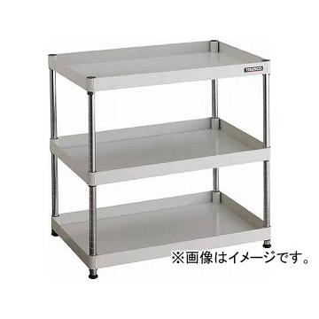トラスコ中山 フェニックスワゴン ラック型 750X500 3段 W色 PEW-R973-W(4885481)