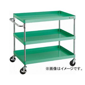 トラスコ中山 フェニックスワゴン 900X600XH880 3段 YG色 PEW-993-YG(4885139)