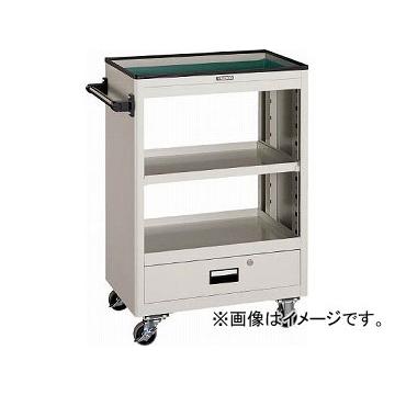トラスコ中山 ツールワゴン 600X400 深型1引出付 YG NTS-601-YG(4846516)