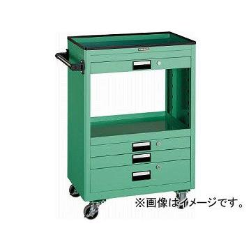 トラスコ中山 ツールワゴン 600X400 浅3深1引出付 W NTS-631-W(4846681)