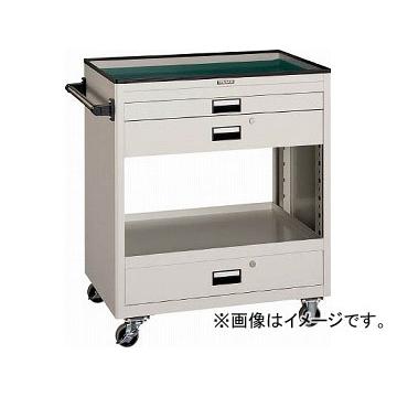 トラスコ中山 ツールワゴン 750X500 浅2深1引出付 YG NTS-712-YG(4846796)