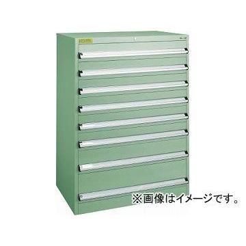トラスコ中山 VE9S型キャビネット 880X550XH1200 引出8段 VE9S-1203(4791452)