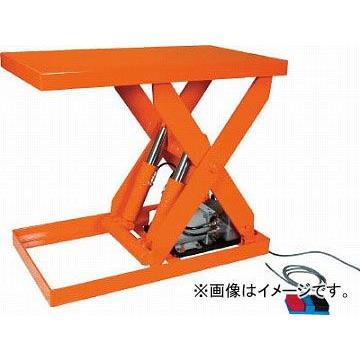 トラスコ中山 テーブルリフト1000kg 油圧式 650X1050 HDL-100-0610(4642643) JAN：4989999676839