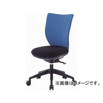 アイリスチトセ 回転椅子3DA ブルー 肘なし シンクロロッキング 3DA-S45M0-BL(4743920) JAN：4905865994708