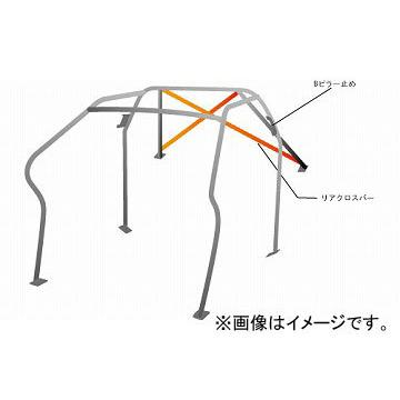 オクヤマ　ロールバー　726　ヴィッツ　トヨタ　ノーマルルーフ　No.11　5ドア　ダッシュボード逃げ　スチール　045　NCP91　8P　2名