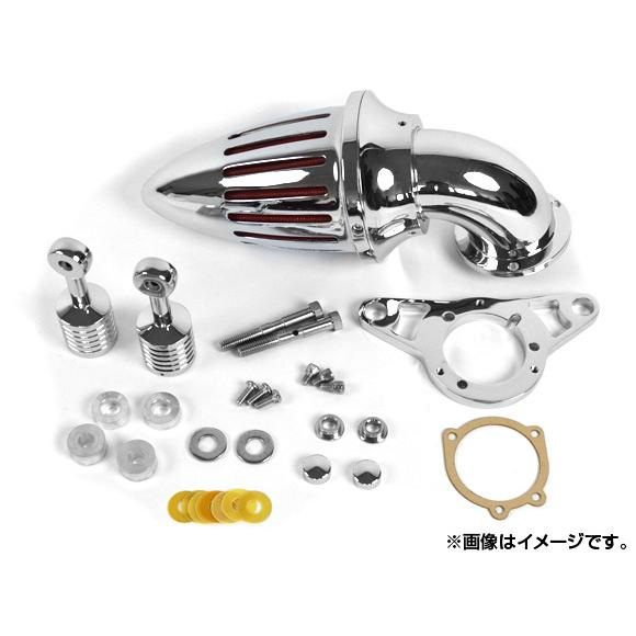 エアクリーナーキット ハーレーダビッドソン ダイナファミリー EFI車 2004年〜2007年 クローム 砲弾型 2輪 AP-A226B-CR