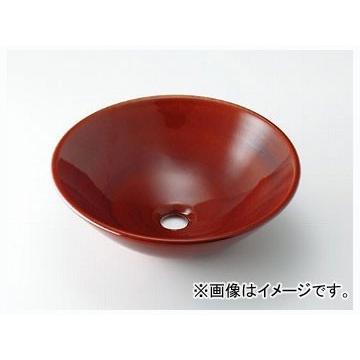 カクダイ 丸型手洗器 飴 品番：493-046-BR JAN：4972353030736