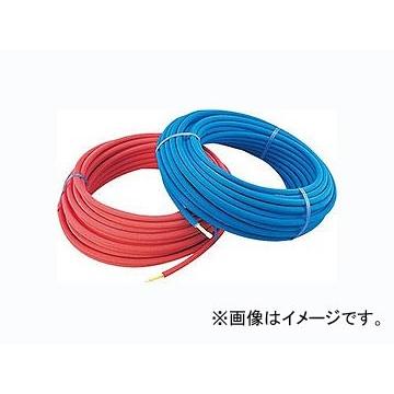 カクダイ 保温材つき架橋ポリエチレン管（青） 20A 品番：672-118-50B JAN：4972353058778