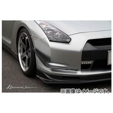 Kansaiサービス カーボンフロントカナード KAN096 ニッサン GT-R R35 