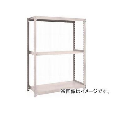 トラスコ中山 M2型軽中量棚 1160×300×H1500 3段 単体 ネオグレ M2-5433 NG(7800797) オフィス収納-オフィス家具