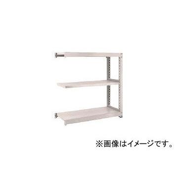 トラスコ中山 M3型中量棚 1500×921×H1500 3段 連結 ネオグレ M3-5593B NG(7801700)