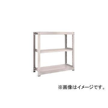 トラスコ中山 M3型中量棚 1800×571×H1500 3段 単体 ネオグレ M3-5663 NG(7801734)