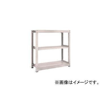 トラスコ中山 M3型中量棚 1800×721×H1500 3段 単体 ネオグレ M3-5673 NG(7801751)
