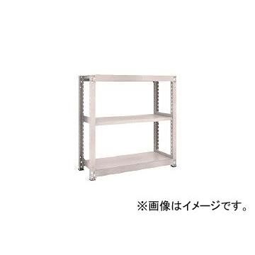 トラスコ中山 M5型中量棚 1500×471×H1200 3段 単体 ネオグレ M5-4553 NG(5114942)