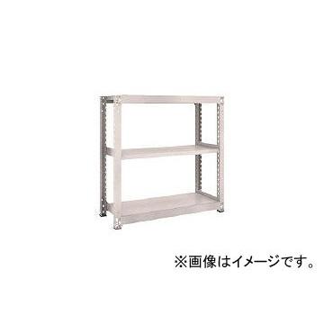 トラスコ中山 M5型中量棚 1500×571×H1200 3段 単体 ネオグレ M5-4563 NG(5114969)