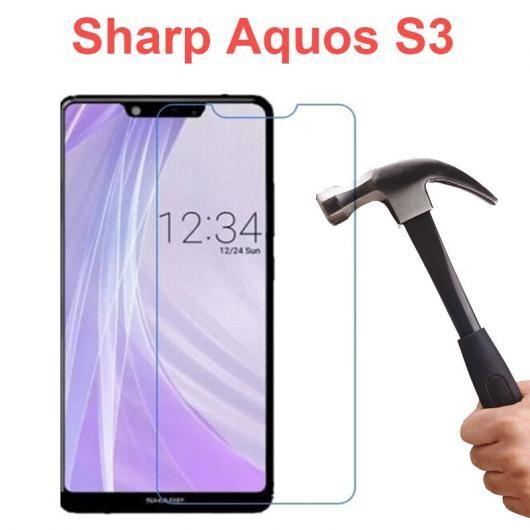 スマホケース 強化ガラス 超薄型 スクリーン プロテクター フロント ガラス フィルム SHARP For Sharp Aquos R2 5PCS AL-AA-7907 AL｜apagency02｜03