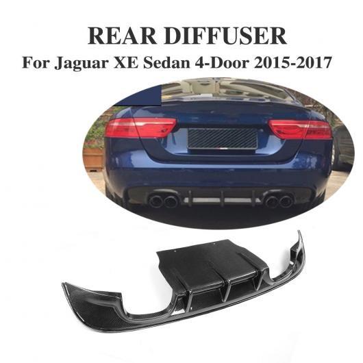 Al カーボンファイバー リア バンパー レーシング リップ ディフューザー スポイラー 適用 ジャガー Xe セダン 4ドア 15 17 4本出し Al Dd 8086 オートパーツエージェンシー2号店 通販 Yahoo ショッピング