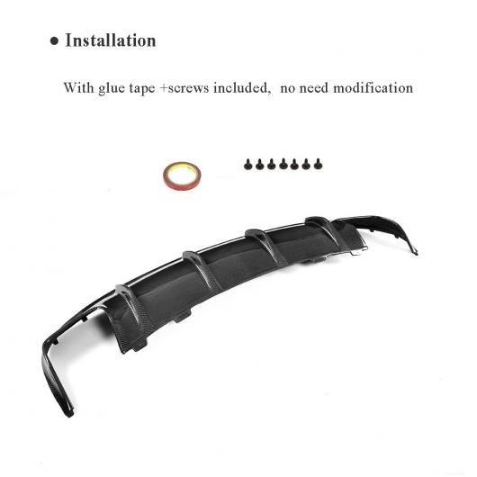 カーボンファイバー ディフューザー 適用: メルセデスベンツ CLA W117 スポーツ CLA200 CLA250 スポーツ CLA45 AMG リア バンパー リップ AL-DD-8470 AL