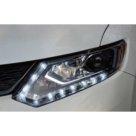 中古品 ヘッドライト 適用: 日産 エクストレイル 2014-2016 LED ヘッドランプ デイタイムランニングライト DRL 4300K〜8000K 35W・55W AL-HH-0007 AL 【UOI2234861993】(78035円)