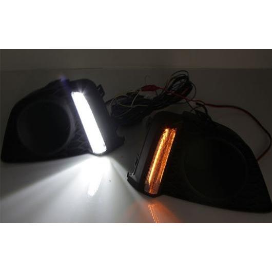 即納特典付き Al 適用 ホンダ フィット 14 Led Drl フォグ ランプ デイタイム ランニング 高光度 ガイド ライト 35w ホワイト イエロー 5500k Al Hh 0872 新品 Www Ladislexia Net