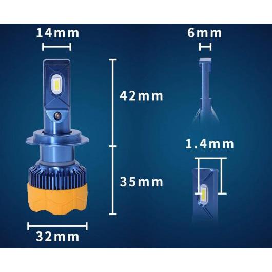 スポットライト H4 H7 H11 H1 9005 9006 9012 H3 ヘッドライト LED