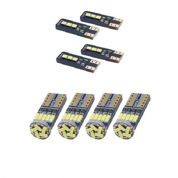 LED 車用 内装 ライト 適用: アウディ/AUDI A3 リムジン 8VS 8VM セダン リア トランク グローブ ボックス T10 8ピース ホワイト AL-JJ-2186 AL