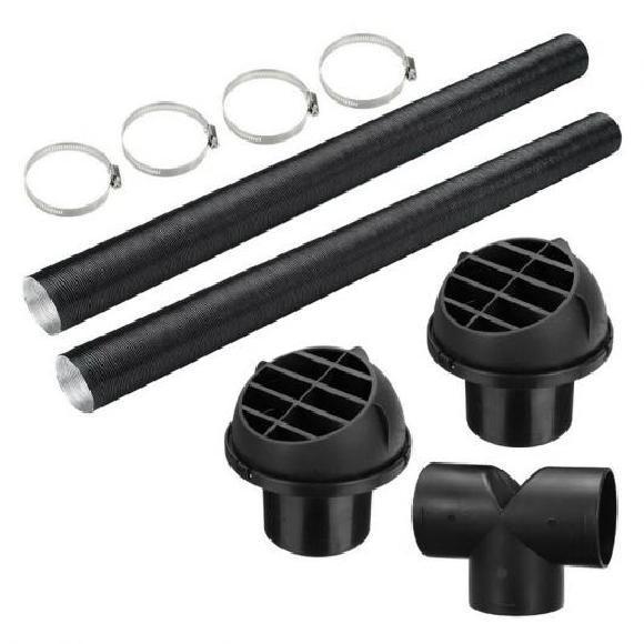 Al 75mm ヒーター パイプ ダクト Tピース ウォーム 通気口 吹き出し口 ホース クリップ セット 適用 パーキング ヒーター ベバスト タイプ001 Al Jj 3742 オートパーツエージェンシー2号店 通販 Yahoo ショッピング