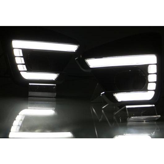 AL 2ピース DRL ライト ランプ 適用: マツダ CX-5 2015-2016 LED