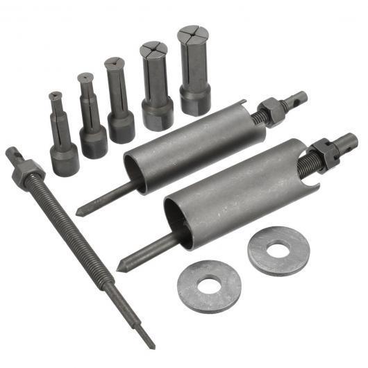 1セット スチール オートバイ インナー プラー ベアリング ツール リムーバー キット 9mm 23mm 直径 AL-KK-3083 AL