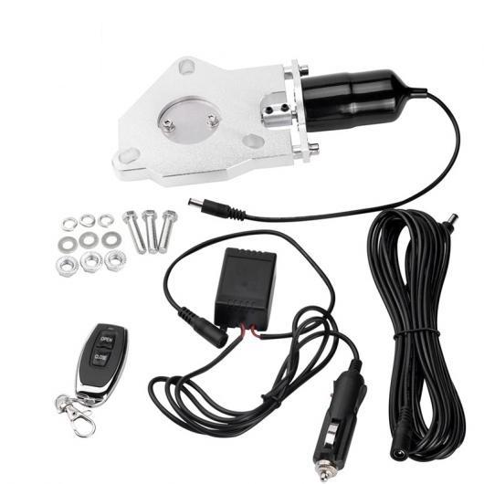 2 インチ ステンレス スチール ヘッダー Y パイプ 電動 エキゾースト カットアウト キット バルブ キット エレクトロニック リモート AL-LL-0189 AL