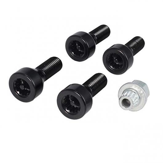 ホイール ロック セット ブラック ラグ ボルト 36136786419  