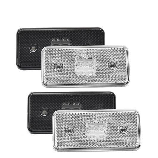 送料 4ピース フロント リア LED サイドマーカー ランプ ウインカー ライト