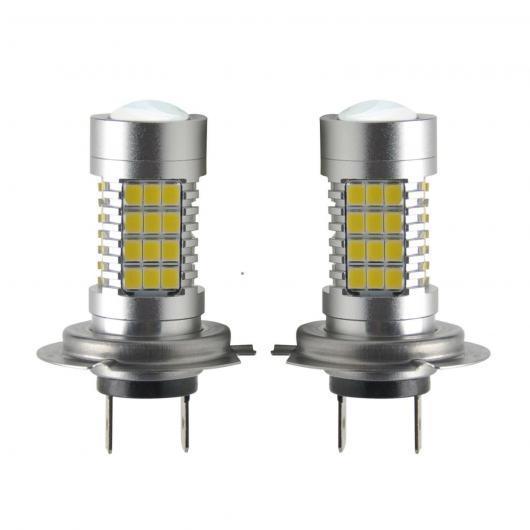 2ピース H7-54SMD-2835-W LED フォグライト バルブ DRL ドライビング ランプ プラグ プレイ AL-MM-5702 AL